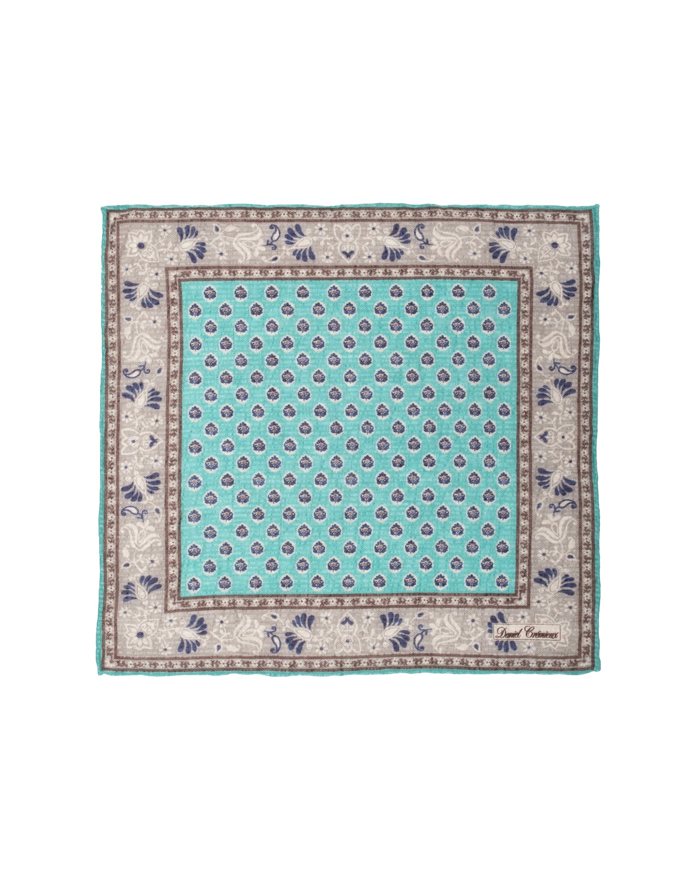 Seersucker Provençal Pocket Square