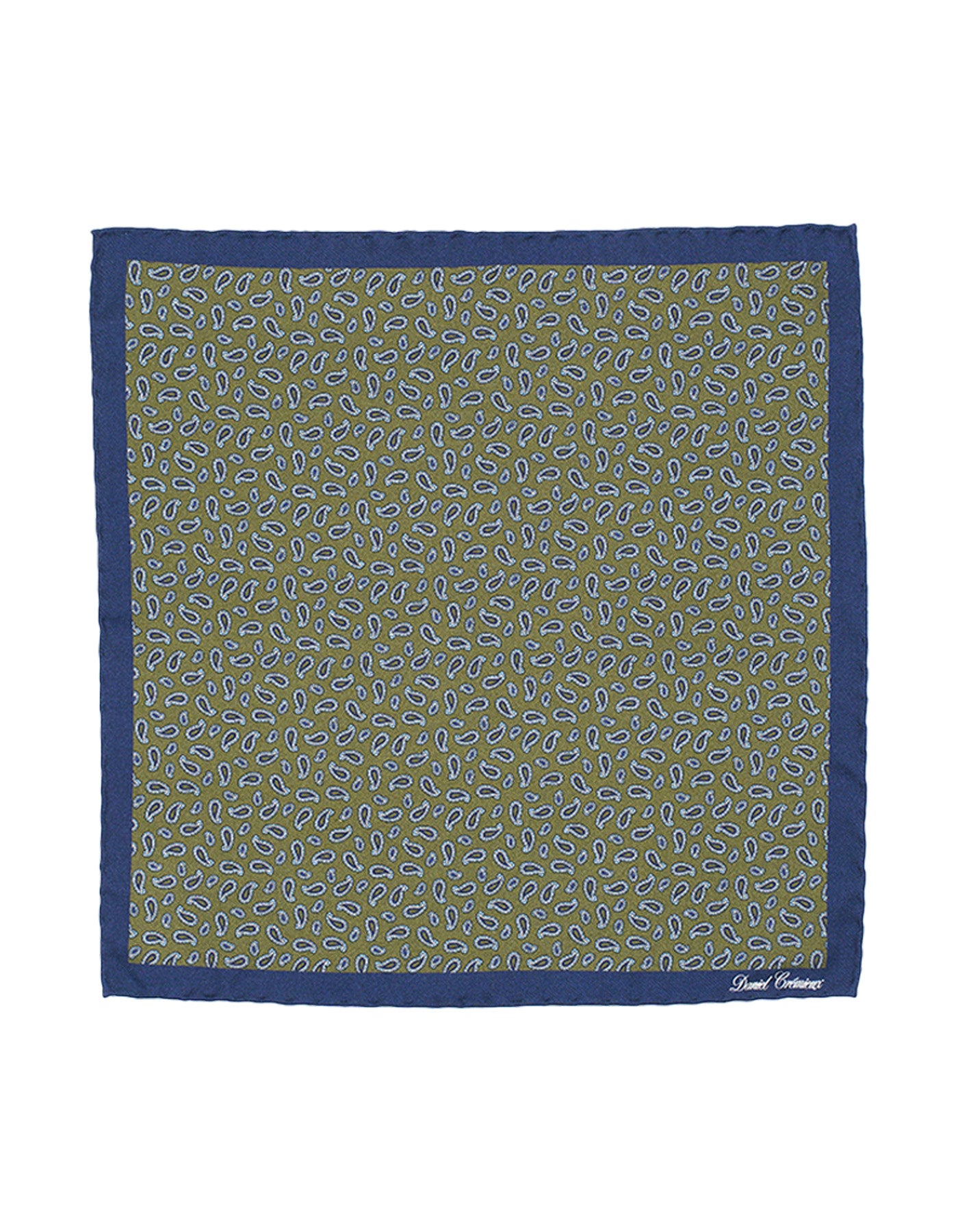 Mini Paisley Pocket Square