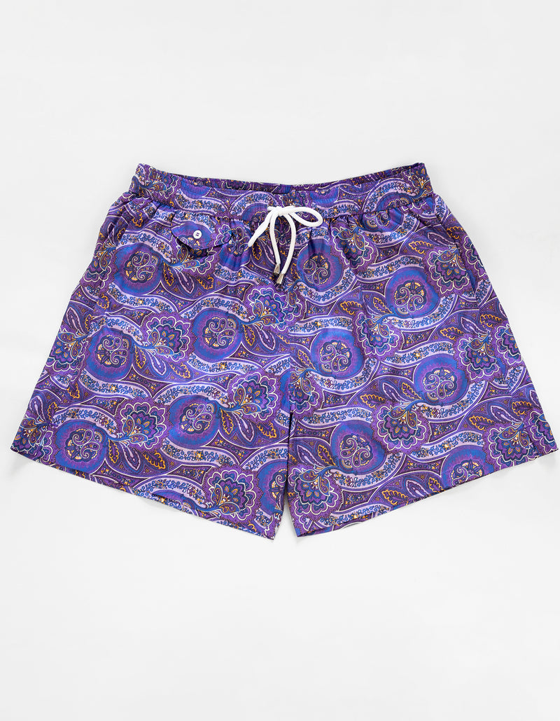 CREMIEUX PAISLEY SWIMWEAR MADE IN ITALY